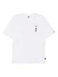 *BABY MILO® STORE BY *A BATHING APE® short sleeves T-shirt - White