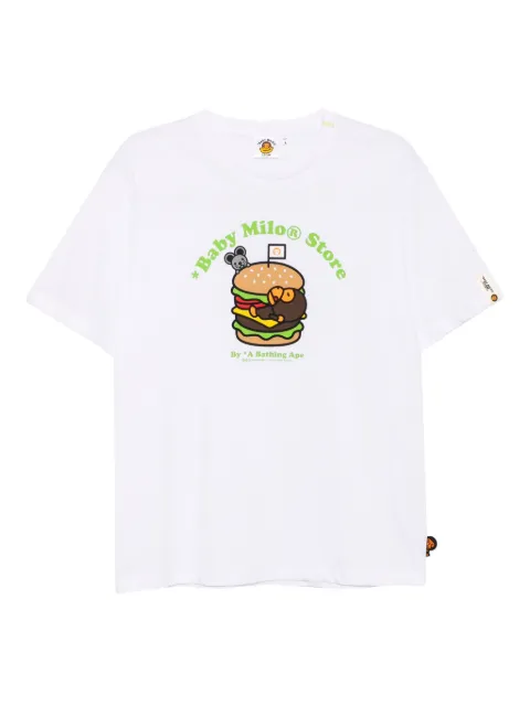 *BABY MILO® STORE BY *A BATHING APE® playera de algodón
