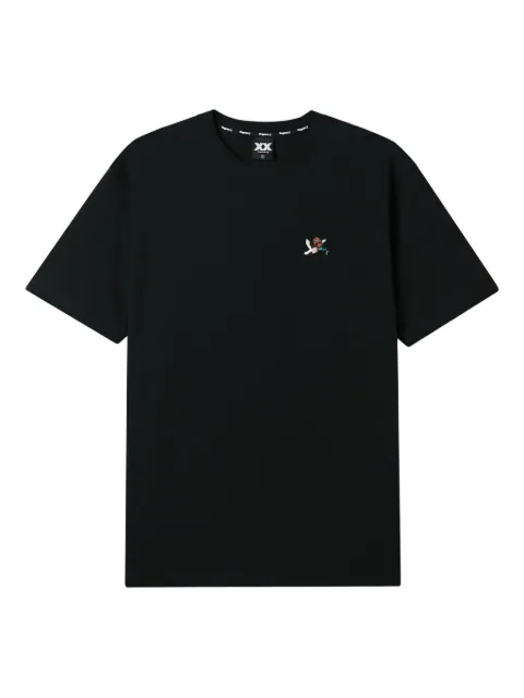 FINGERCROXX playera con motivo de pájaro