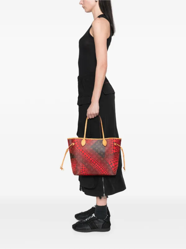 Louis Vuitton Pre-Owned x 草間彌生 2012 モノグラム ネヴァーフル MM