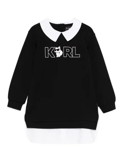 Karl Lagerfeld Kids ロゴ ワンピース