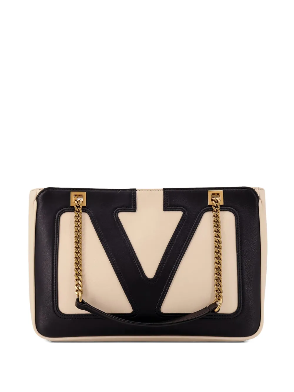 Valentino Garavani Kleine Viva Superstar schoudertas Beige