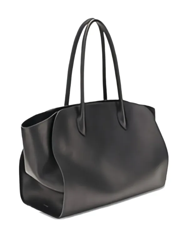 バッグ the row Marlo bag Marlo 14 Bag Black in Leather – The Row