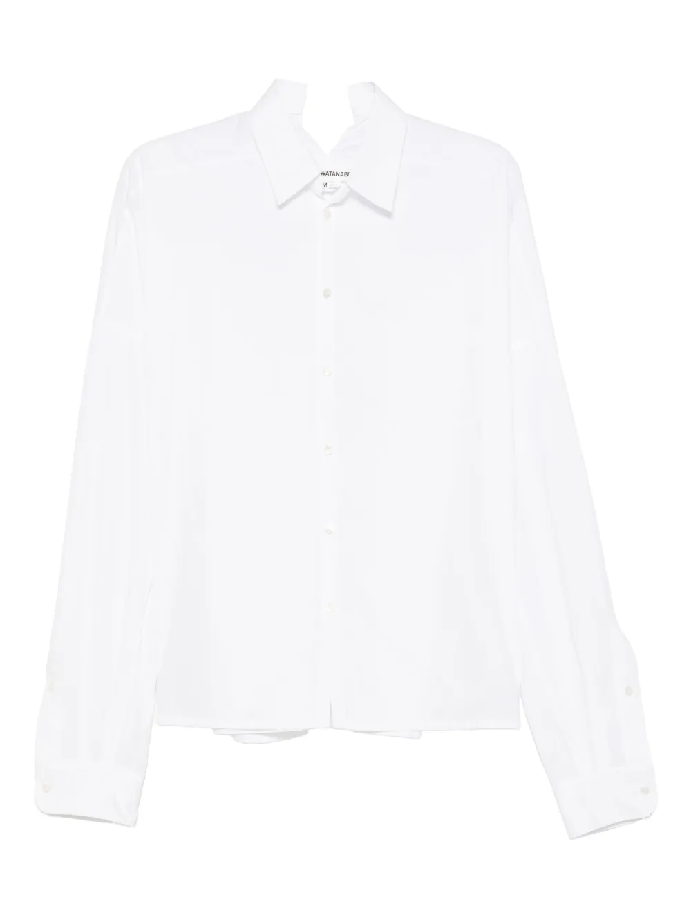 Junya Watanabe Comme des Garçons Pre-Owned 2000s cotton shirt | White | Image 1