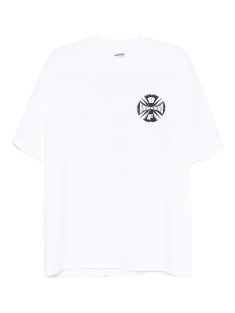 BADFRIEND logo-print crew-neck T-shirt