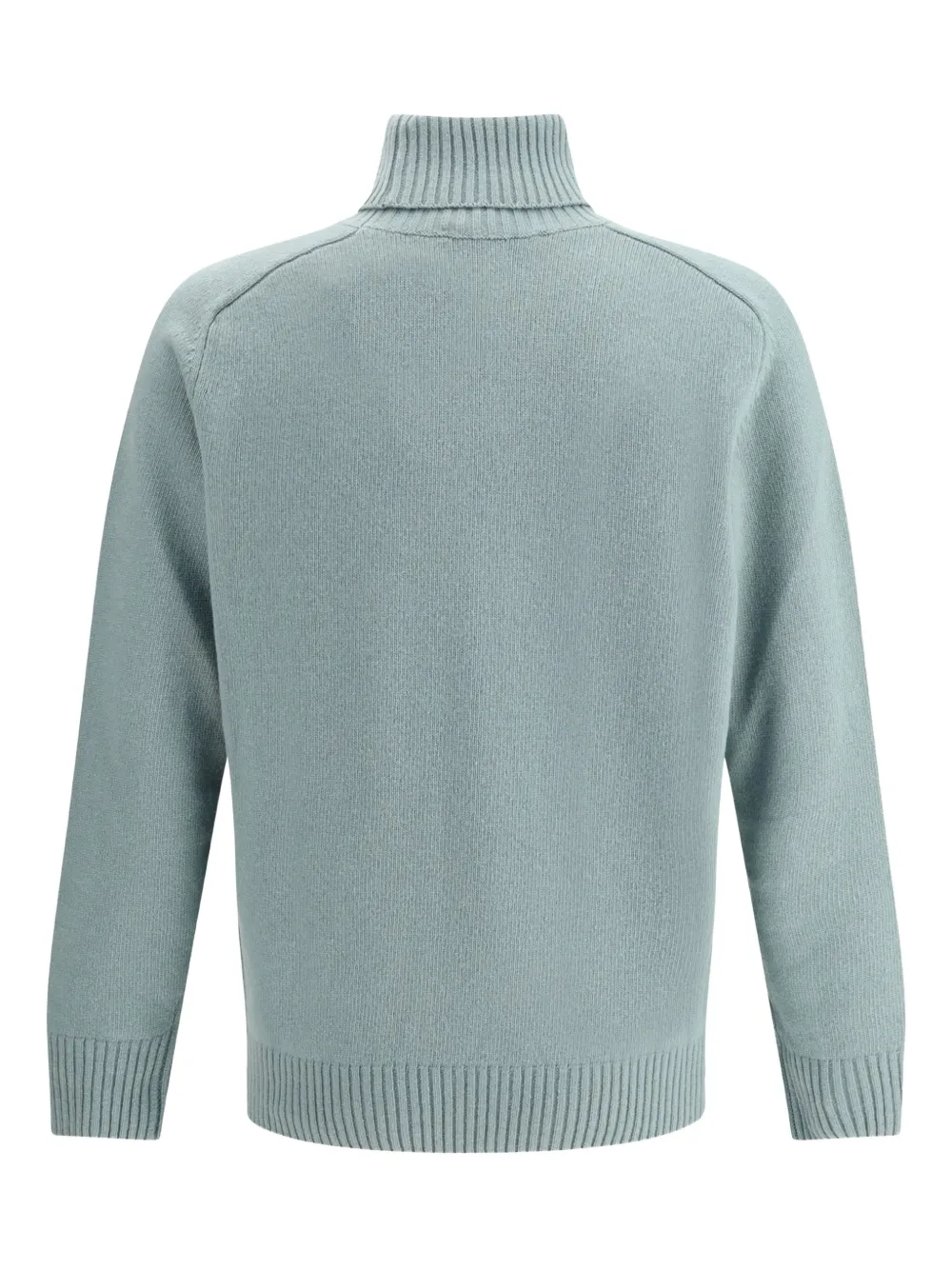 BROOKSFIELD turtleneck ribbed-hem sweater - Blauw
