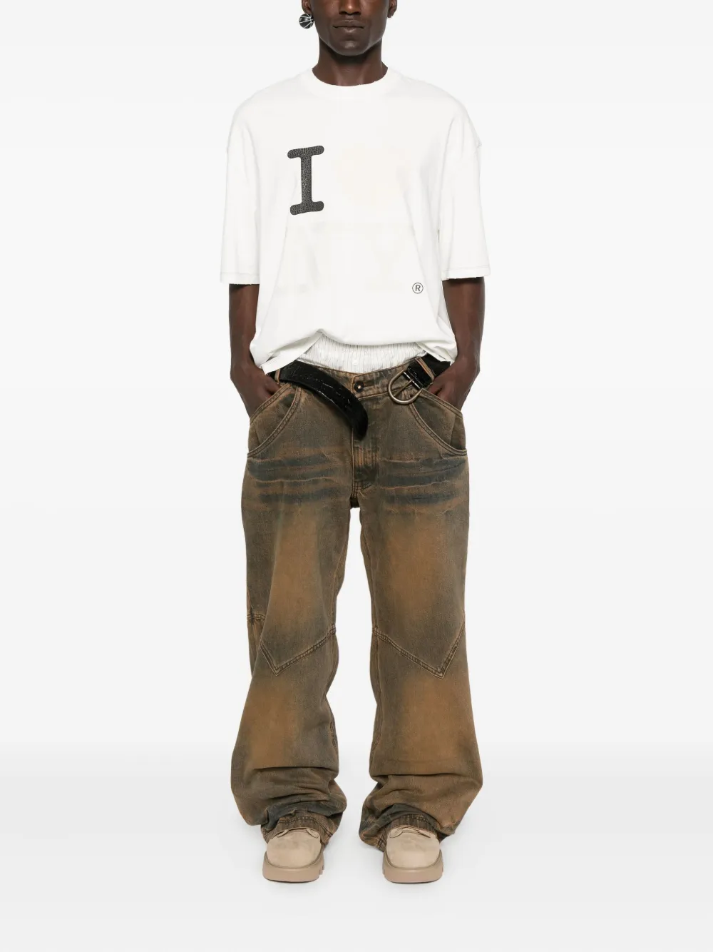 MADFRENZY cotton t-shirt - Wit
