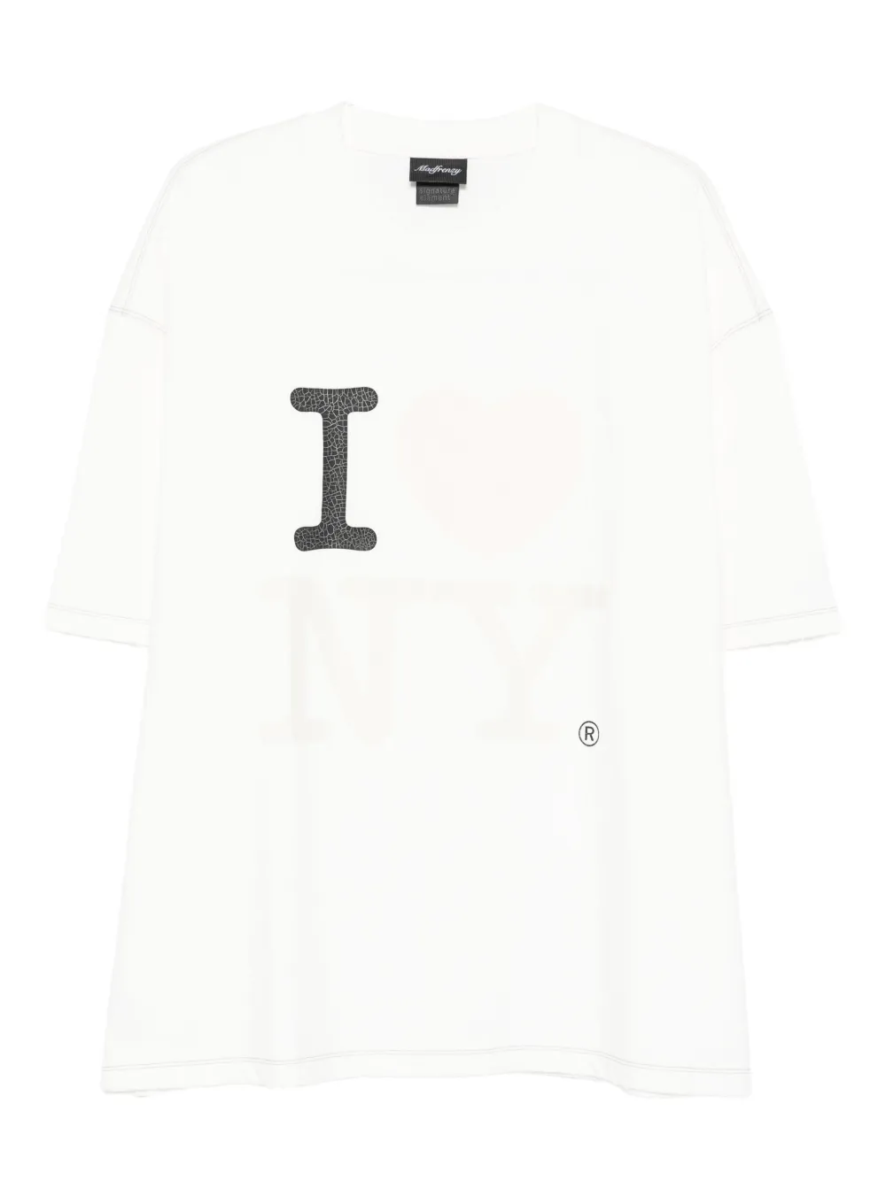 MADFRENZY camiseta de algodón | blanco | Image 1