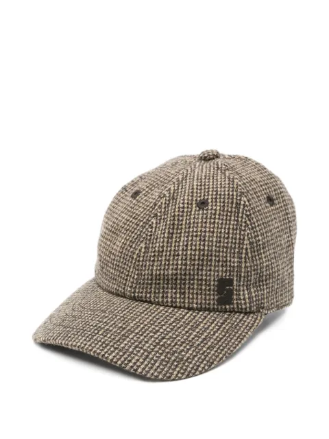 Soeur houndstooth wool cap