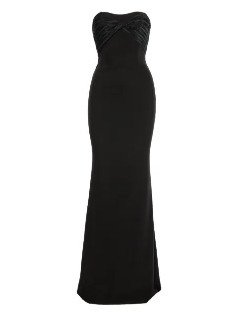 V:PM ATELIER Mika strapless maxi dress