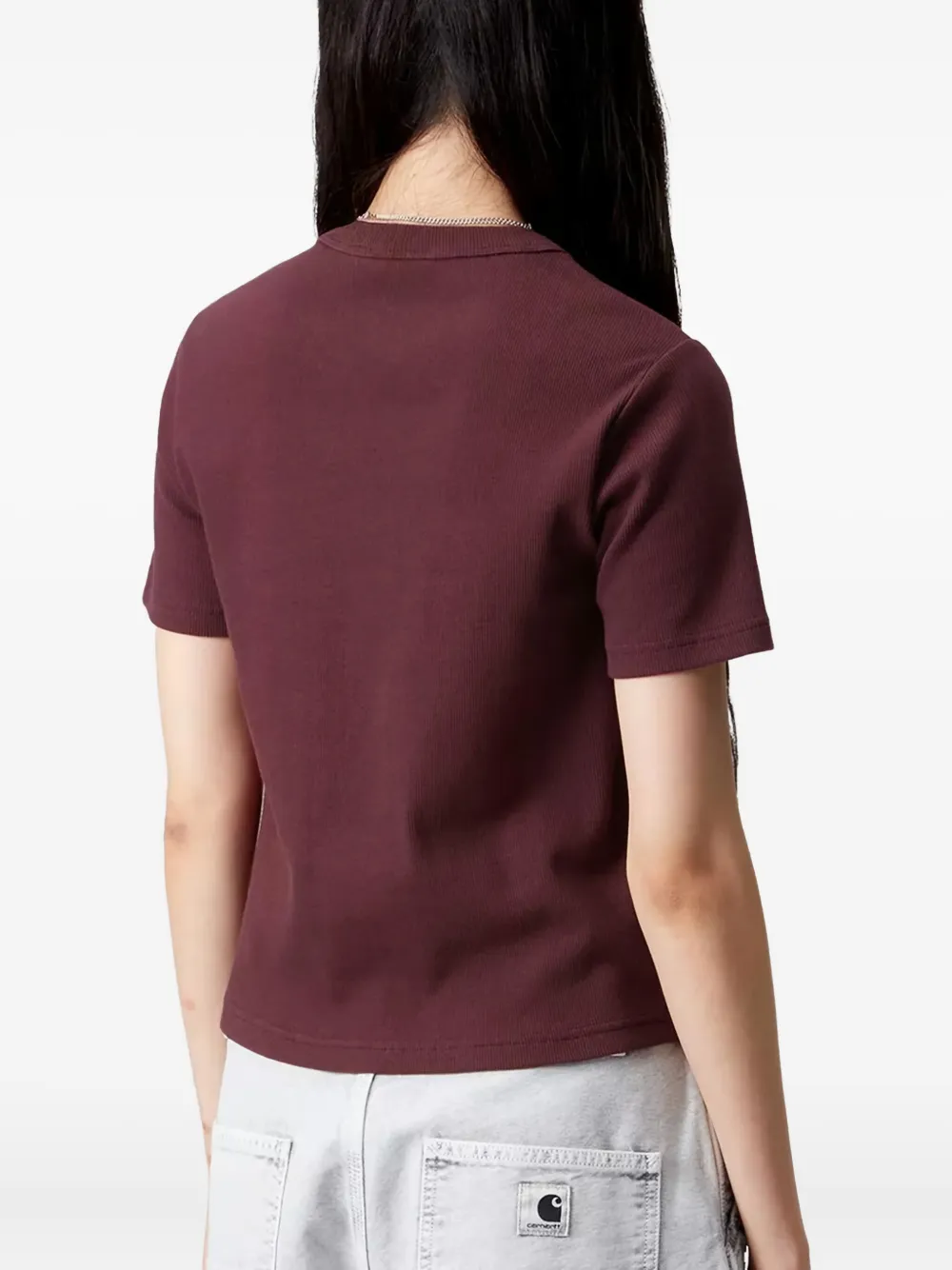 Carhartt Philipa Crew-neck T-shirt In Red