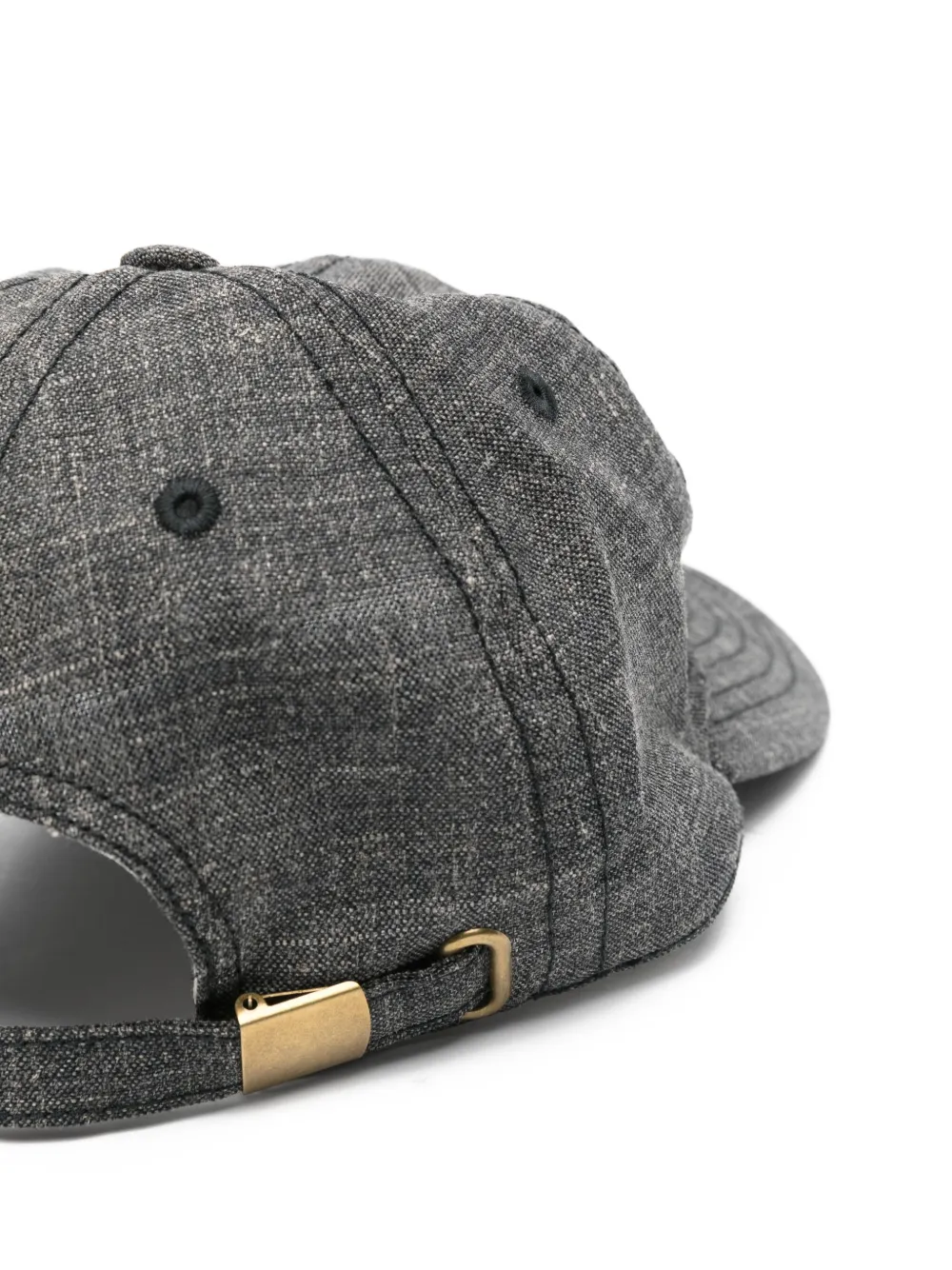Soeur Curved Baseball Cap In Gray