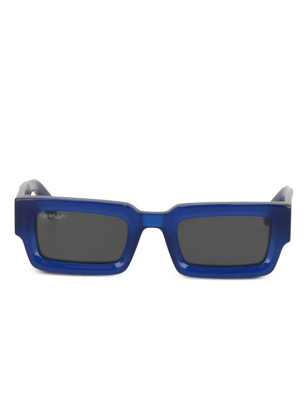 Off-white Rectangle-frame Sunglasses In Blue