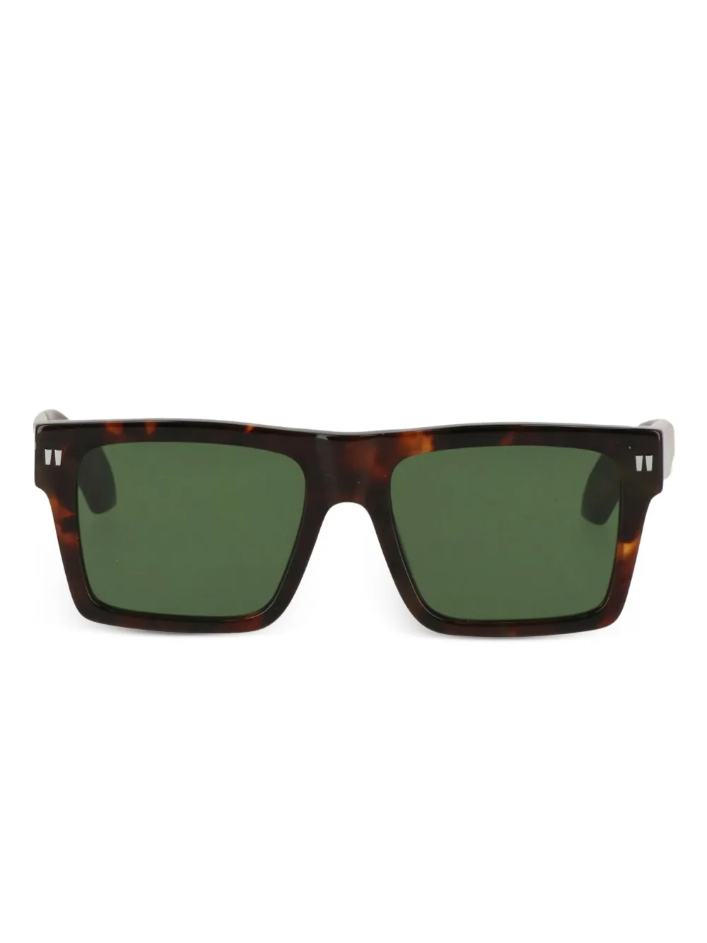 Off-White Eyewear tortoiseshell square-frame sunglasses Bruin