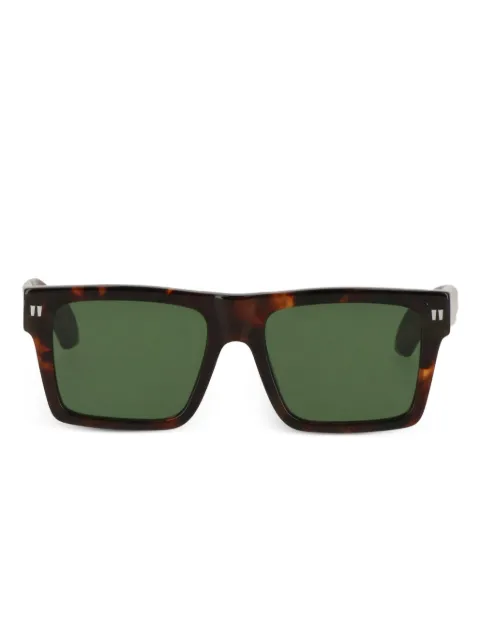 Off-White Eyewear tortoiseshell square-frame sunglasses