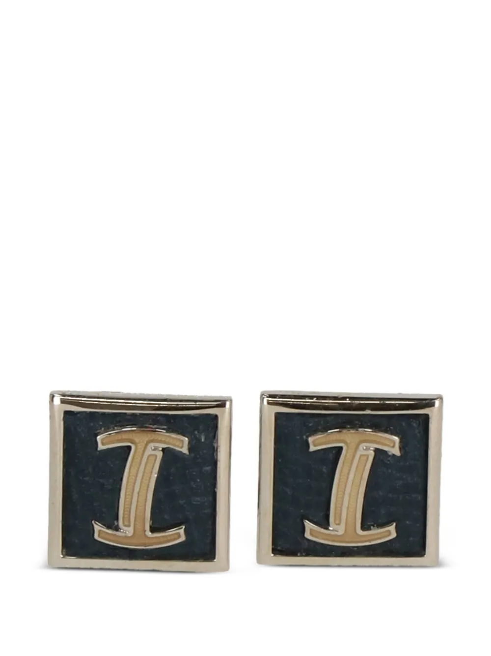 Tod's square-frame logo cufflinks | Silver | Image 1
