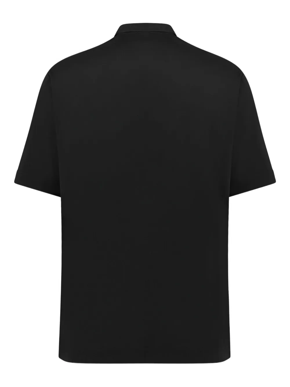ALPHA STYLE Poloshirt met korte mouwen - Zwart