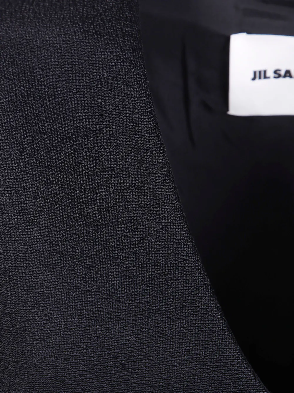 Jil Sander Tanktop met V-hals Zwart