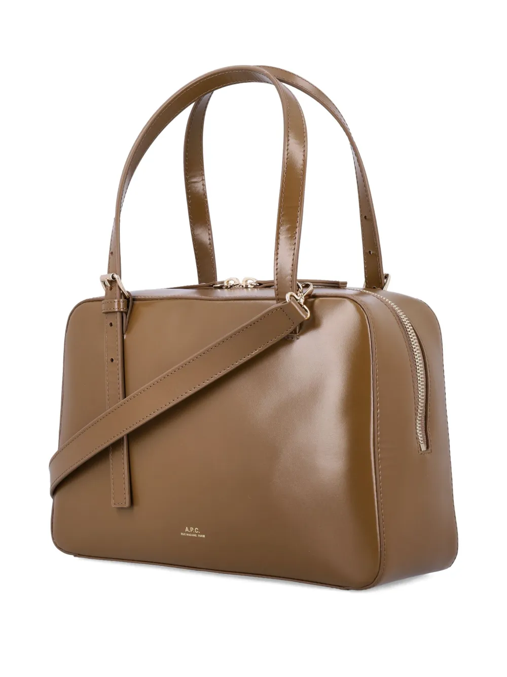 A.P.C. Virginie tote bag Bruin