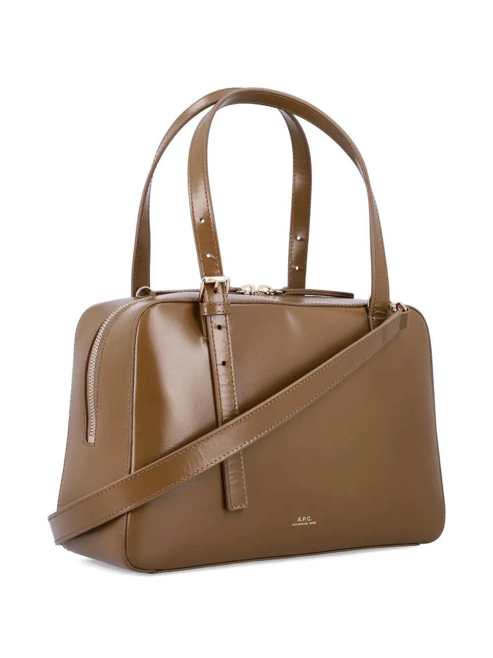 A.P.C. Virginie tote bag Bruin