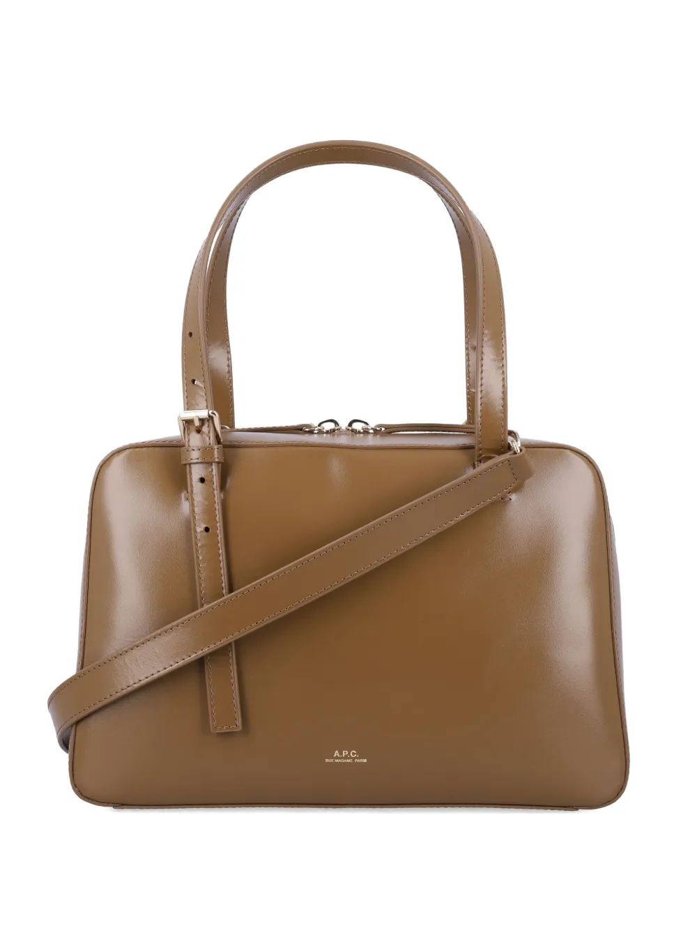 A.P.C. Virginie tote bag Bruin