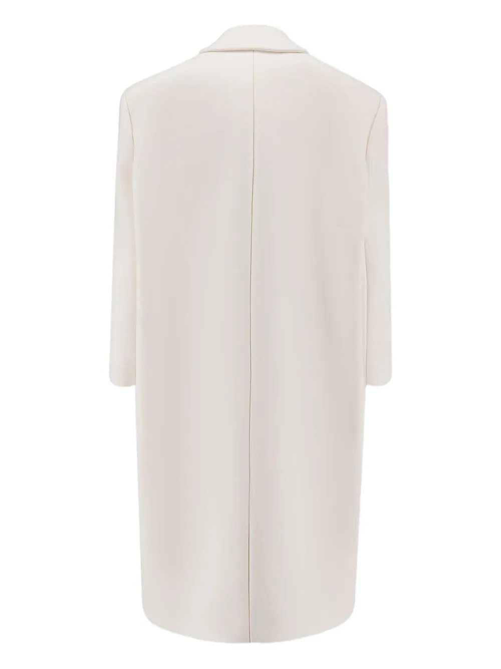 Givenchy Wollen jas met dubbele rij knopen Beige