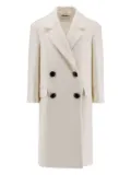 Givenchy double-breasted wool coat - Neutrals