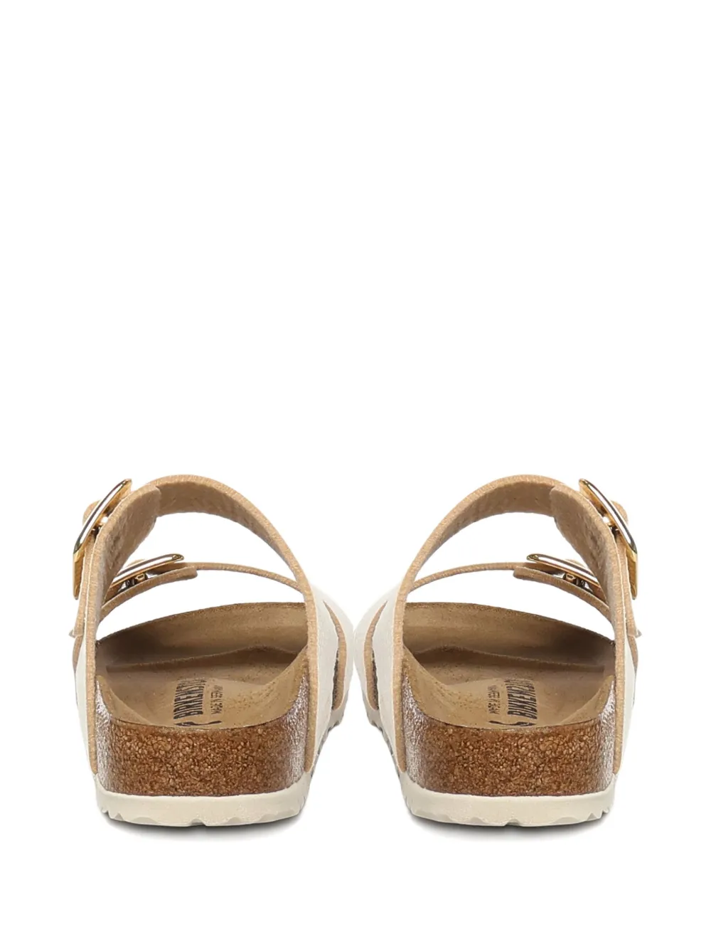 Birkenstock Sydney snakeskin buckle sandals Neutrals