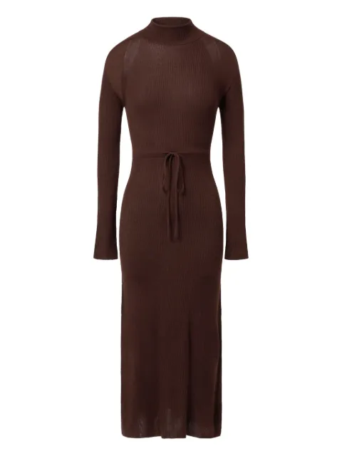 A.P.C. فستان ماكسي برقبة مستديرة