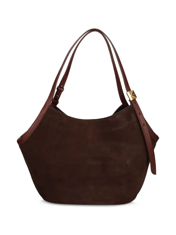 ブラウン スエード トートバッグ BPF01_19_19035003001_4200