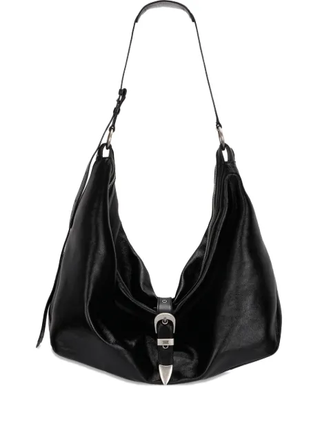 Marge Sherwood buckle-fastening leather shoulder bag