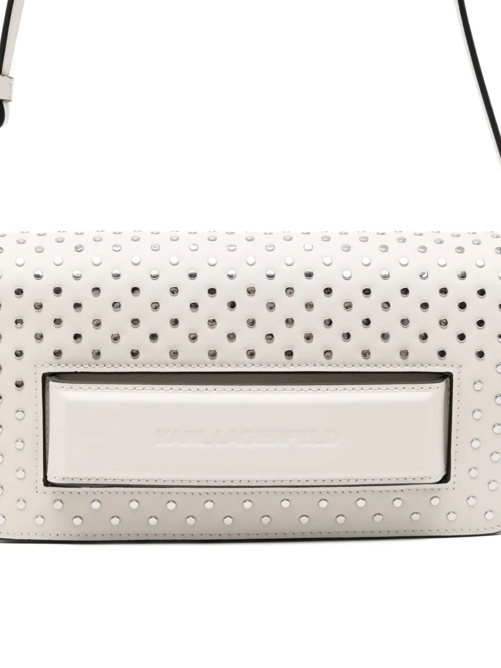 Karl Lagerfeld Ikon kleine schoudertas Beige