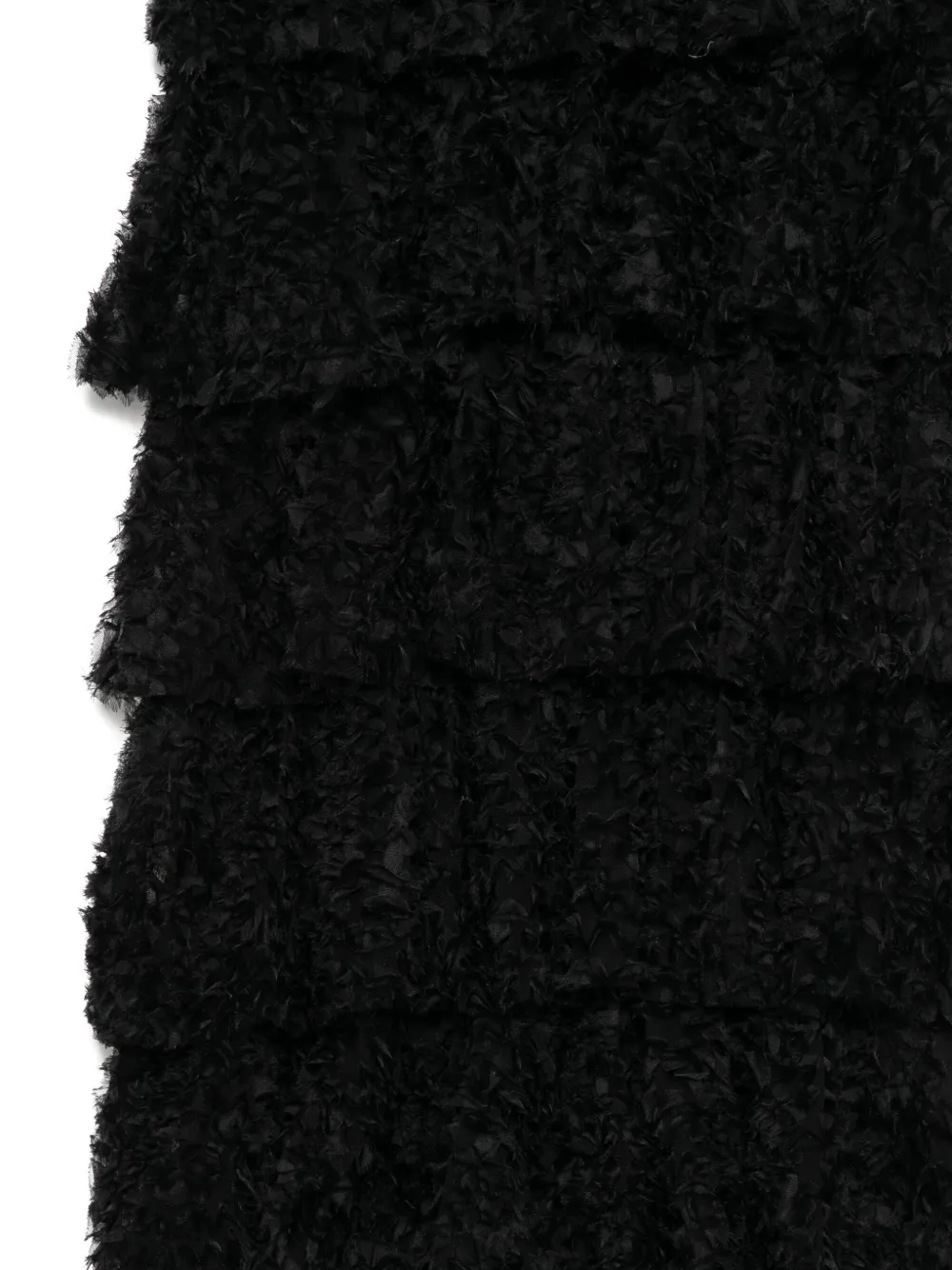 Karl Lagerfeld Studio jurk met ruches Zwart