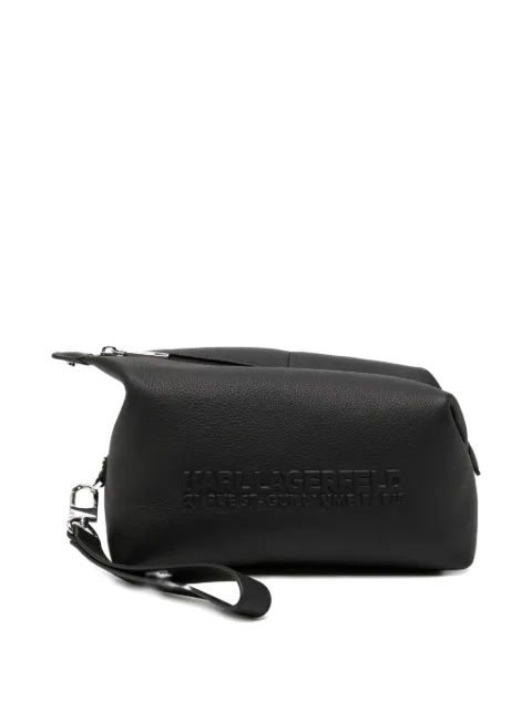 Karl Lagerfeld K/RSG leather wash bag