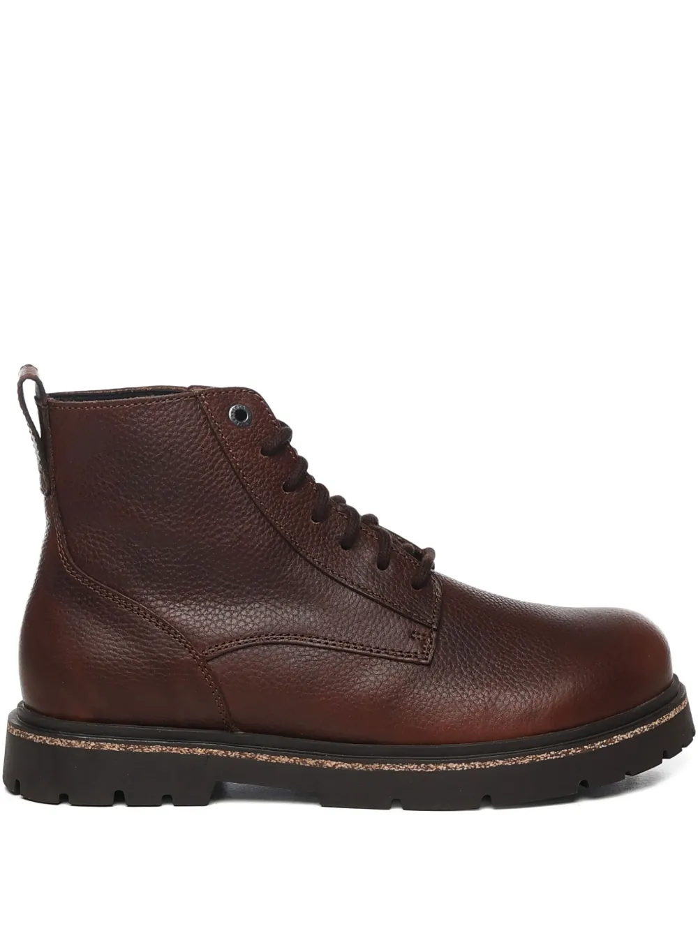 Birkenstock Highwood leather lace-up boots Brown
