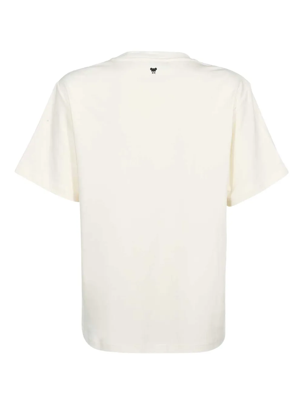 Weekend Max Mara whale-print cotton T-shirt Beige