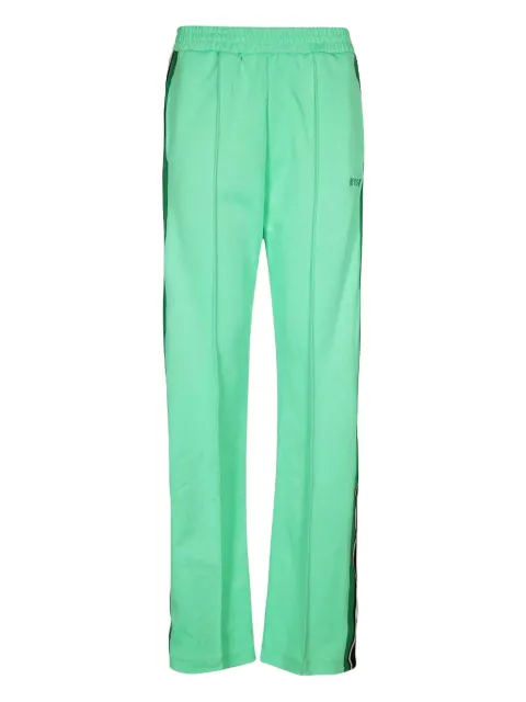 MSGM elasticated-waistband striped track pants