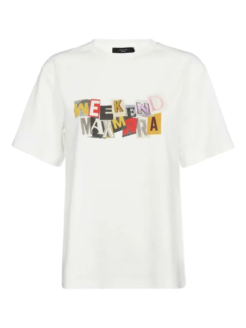 Weekend Max Mara collage cotton T-shirt