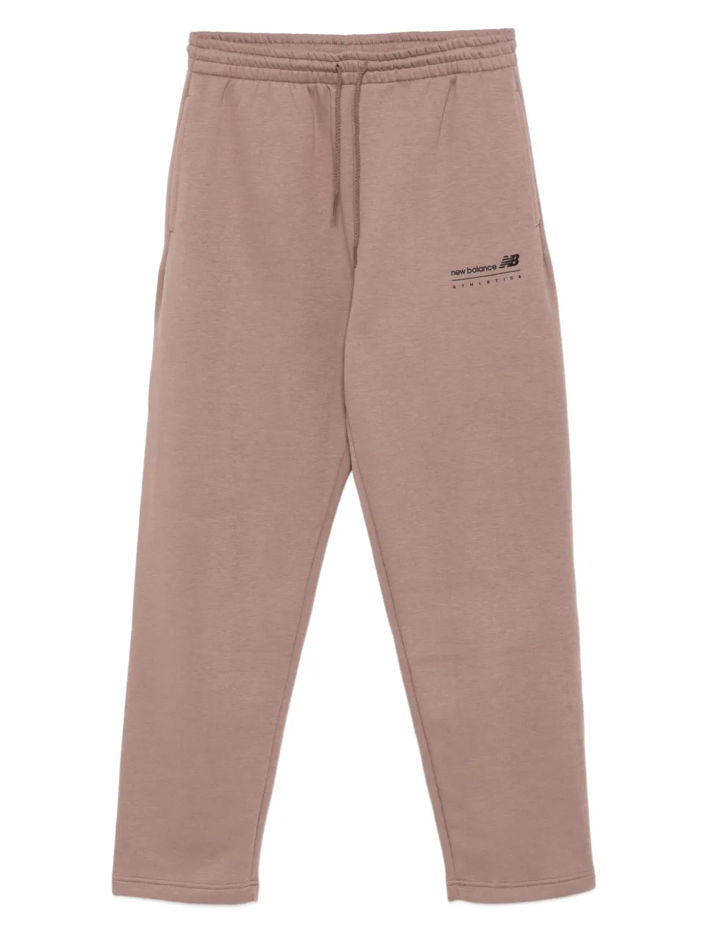 New Balance drawstring-waist logo track pants | Brown | Image 1
