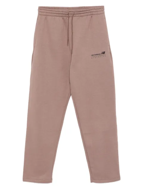 New Balance drawstring-waist logo track pants