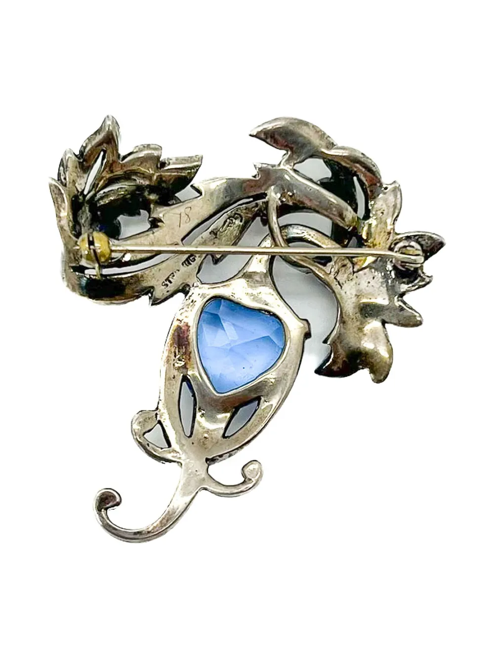 Marcel Boucher 1940s Heart Brooch