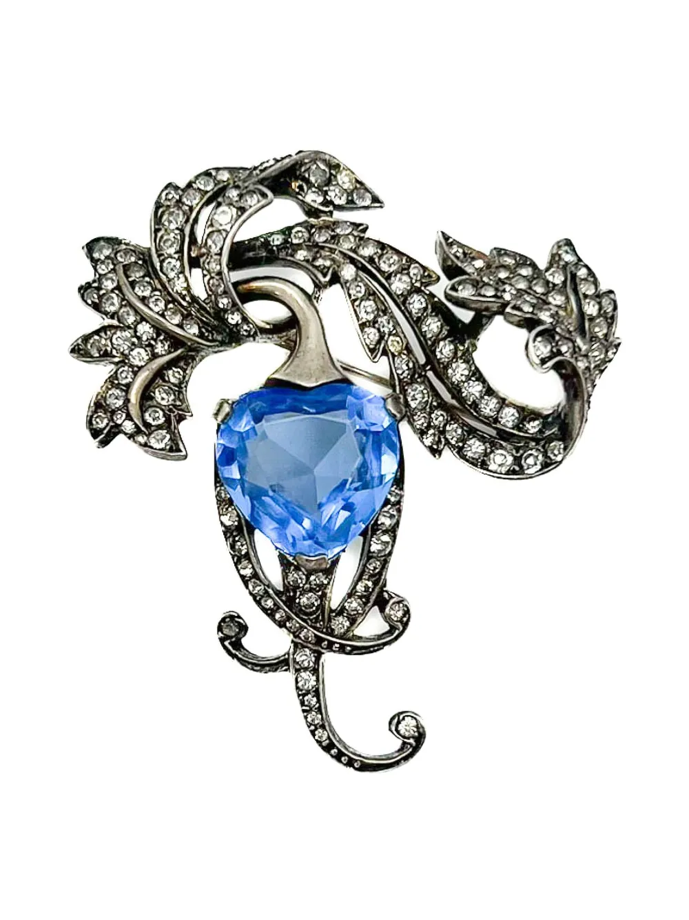 Marcel Boucher 1940s Heart Brooch