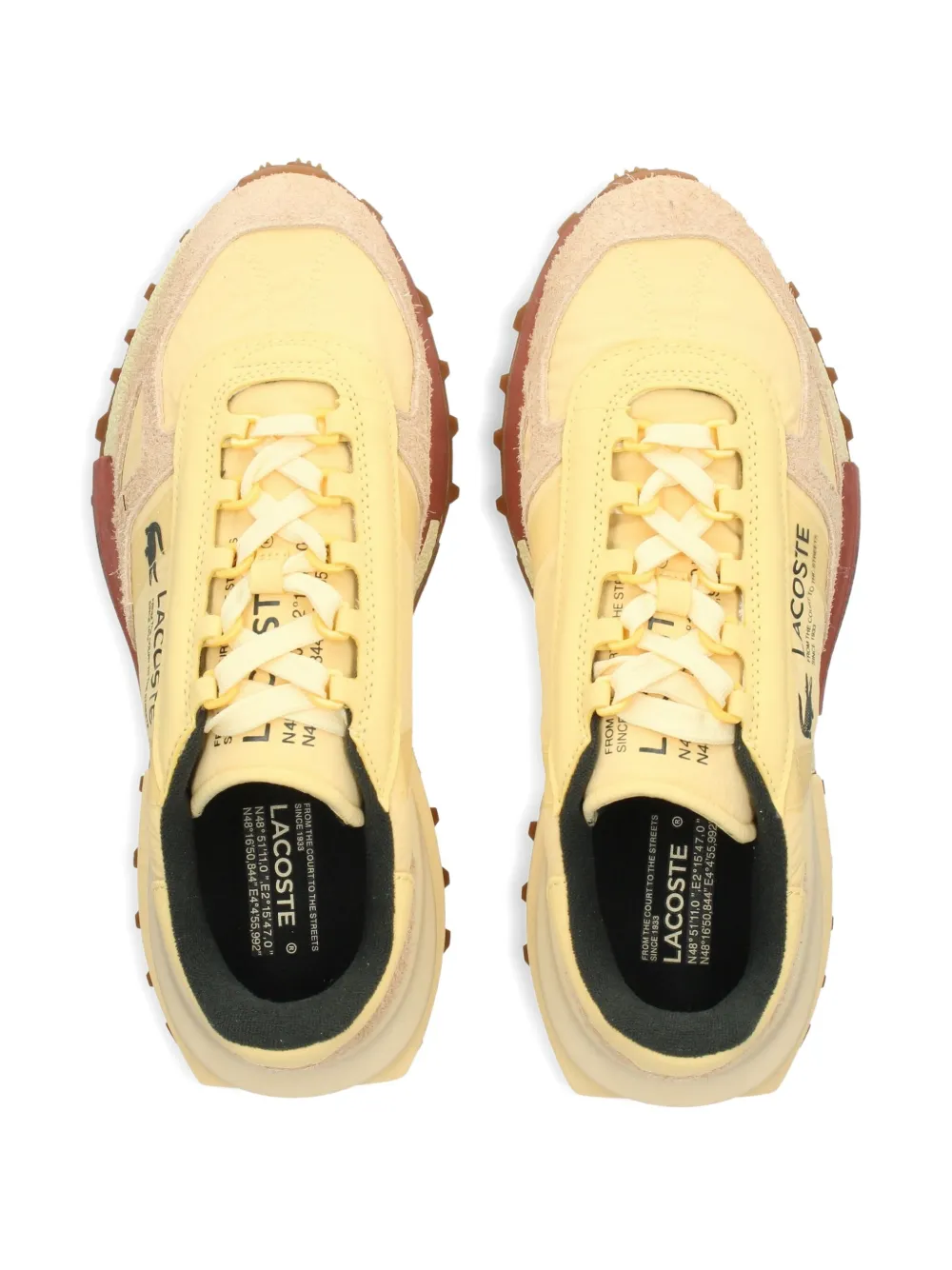 Lacoste Elite Active low-top sneakers Yellow