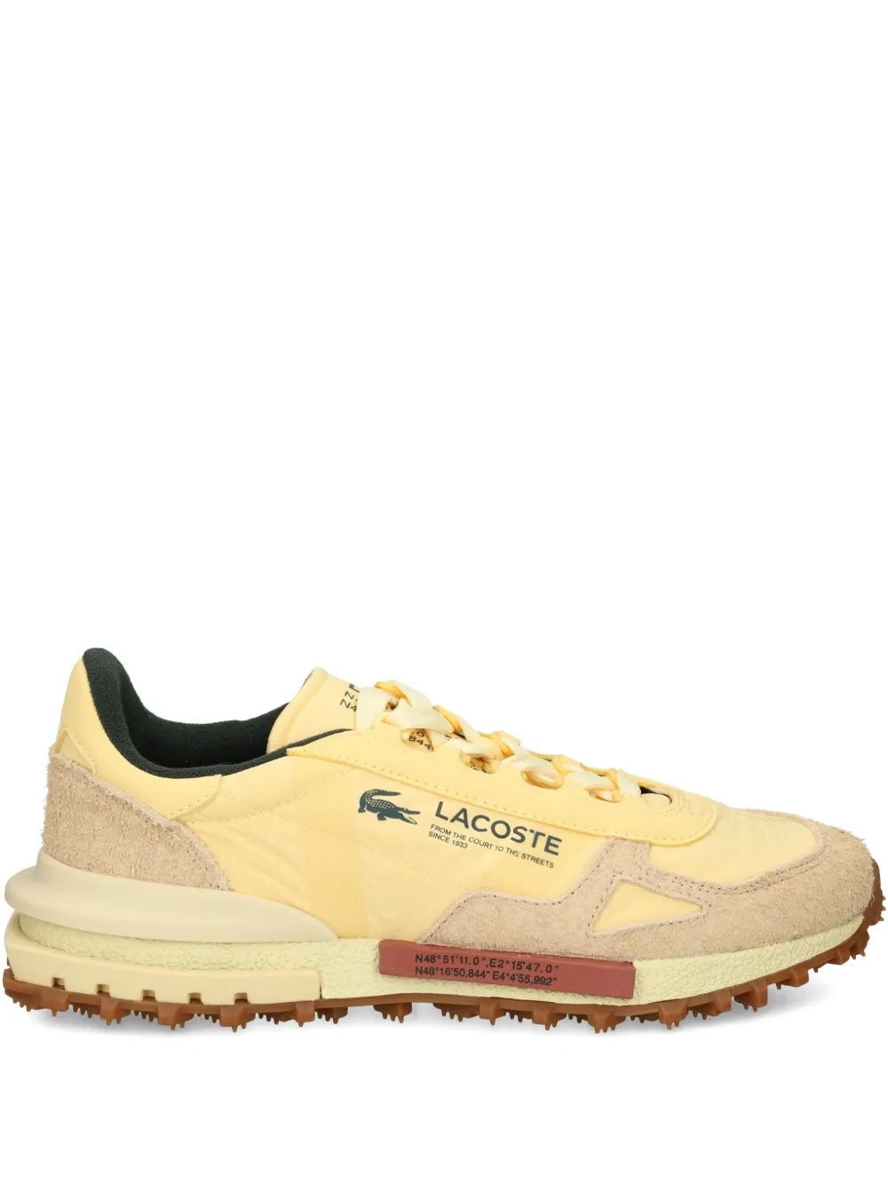 Lacoste Elite Active low-top sneakers Yellow