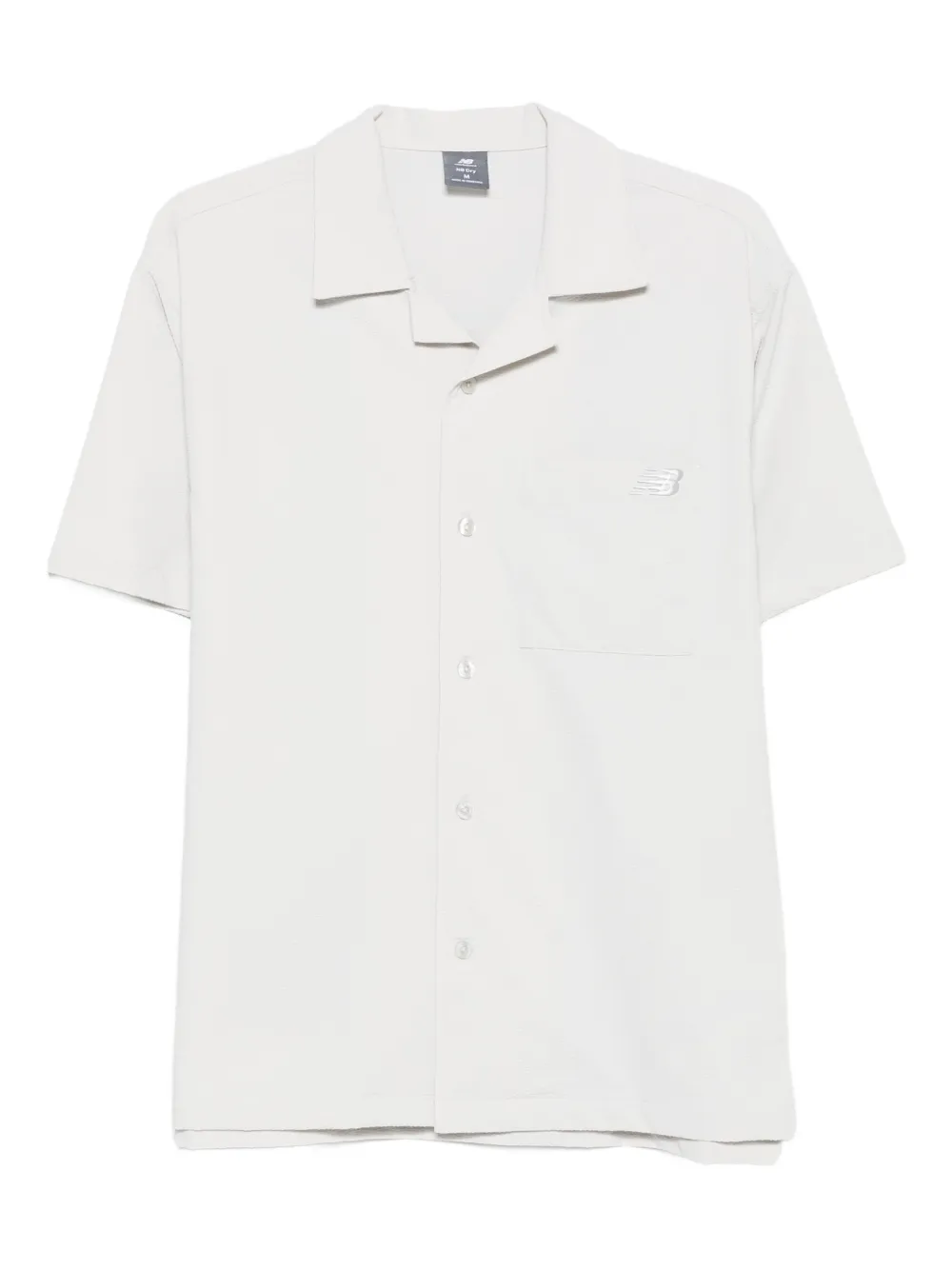 New Balance camisa con bolsillo | gris | Image 1