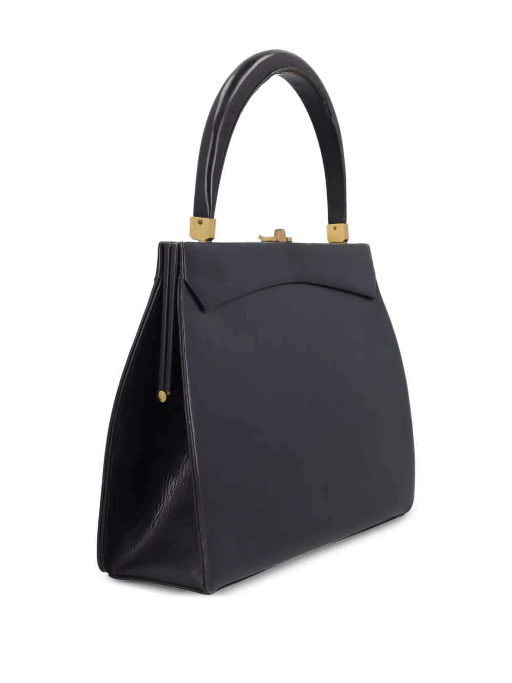 Vintage top-handle leather handbag | Image 2