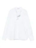 Rosso 35 neck-tie shirt - White