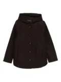 Rosso 35 hooded coat - Black