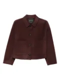 Rosso 35 buttoned patch-pocket jacket - Brown