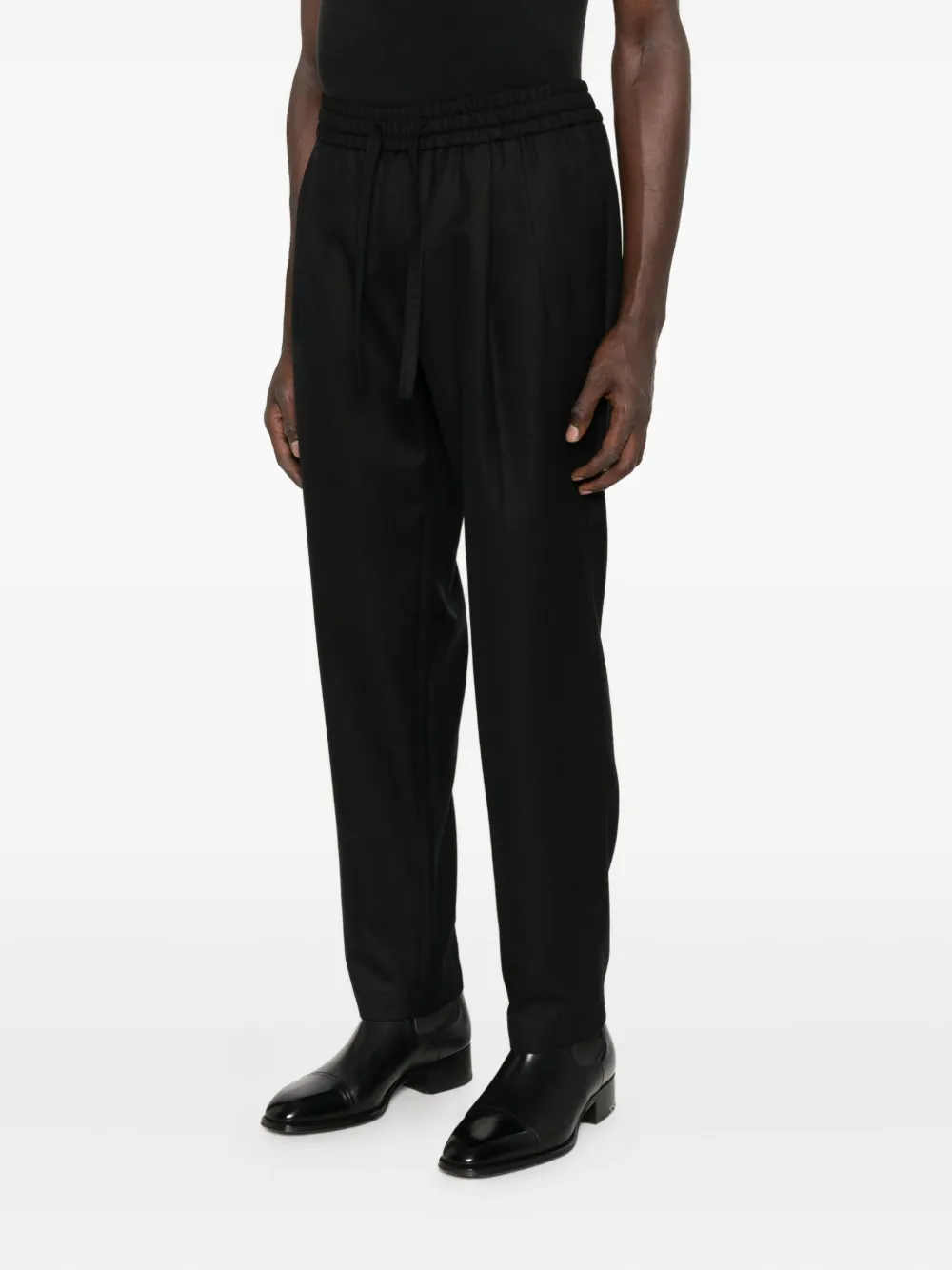 Dolce & Gabbana elastic-waistband trousers Zwart